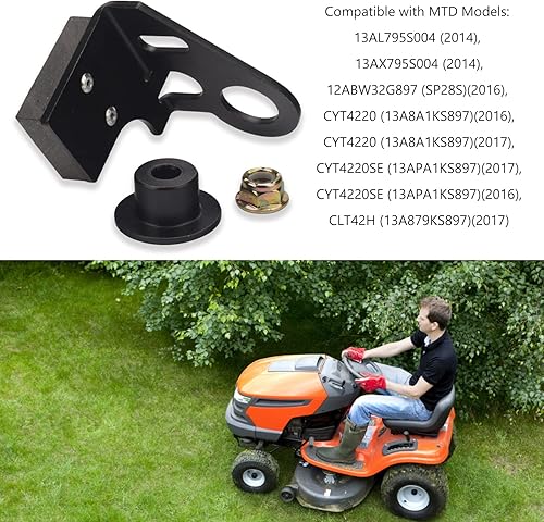 Miniatura 7 de Ohoho 753-09904A 683-05095 983-05182A Kit de brazo de freno de cubierta compatible con cortacésped MTDCub CadetCraftsman, reemplaza 753-09904A