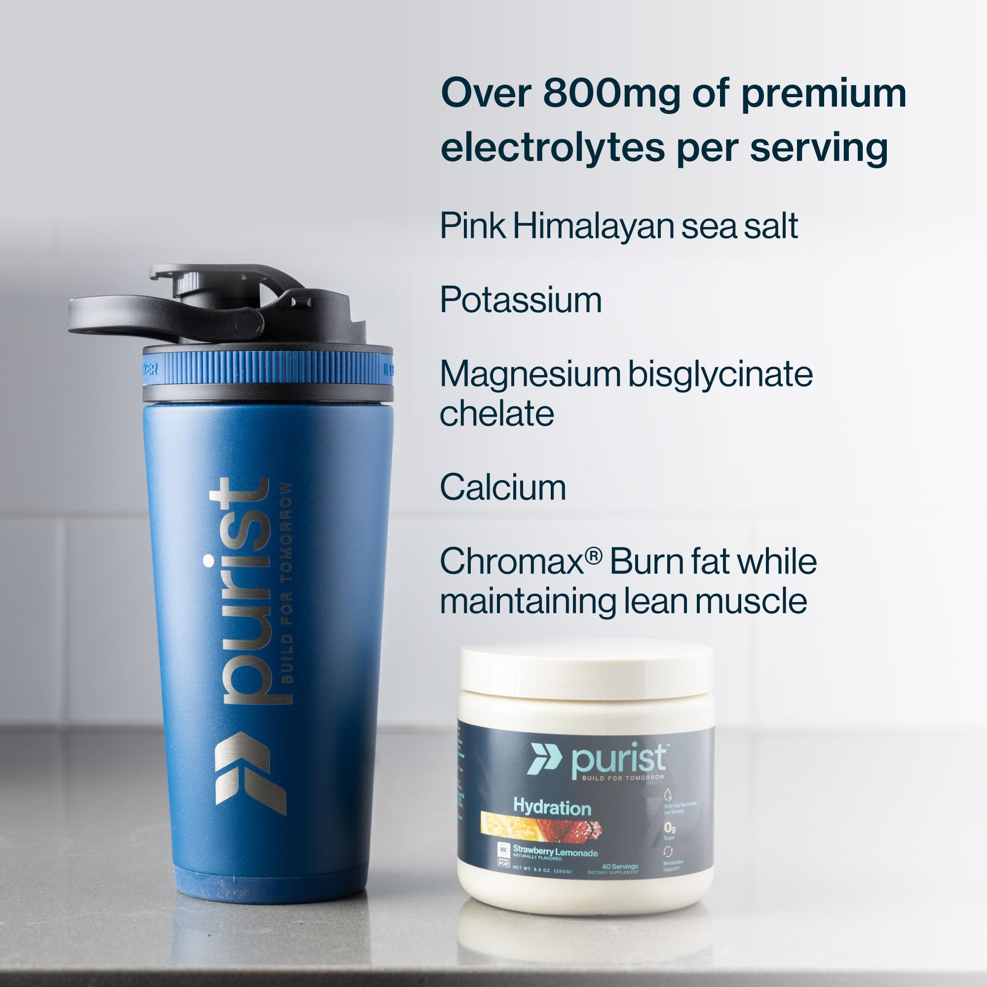 Purist Peach Mango Electrolyte Powder - Sugar Free - 40 Servings — Amazon image 5