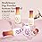 modelones Dip Powder Liquid Set 4+4 Pcs, Dip Powder System Set with Base Coat/Top Coat/Activator/Brush Saver/Manicure Tools for Nail Kit Art DIY Salon - 15ml/0.5oz