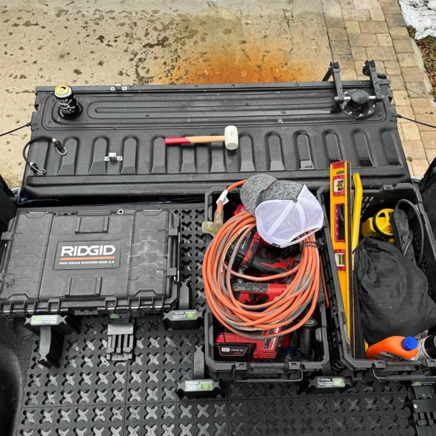 ◆TMAT Tmat Truck Bed Organizer Slide Out Mat | Universal Fit for