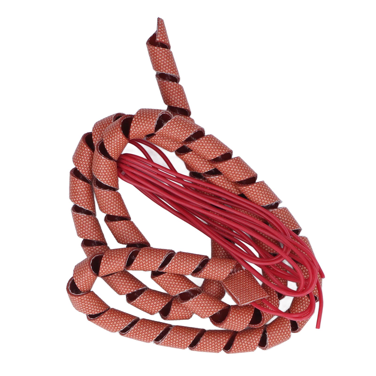 Nastro riscaldante in silicone a spirale Avvolgicavo per riscaldamento a traccia di calore per protezione antigelo 220V 70W Diametro esterno 8 mm (0,31 pollici).