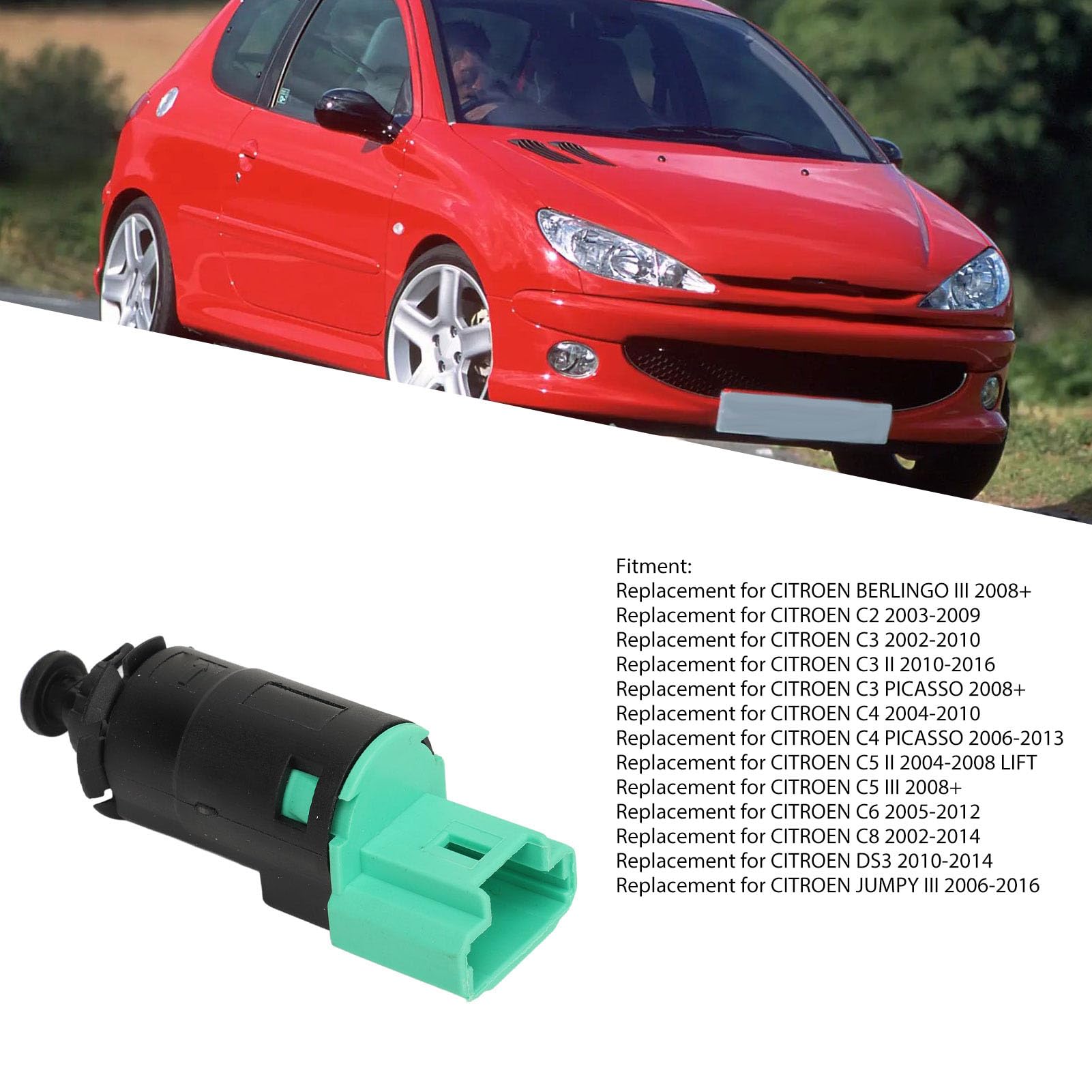 Frankberg 2x ABS Sensor Vorderachse Kompatibel Mit Berlingo B9 1.6