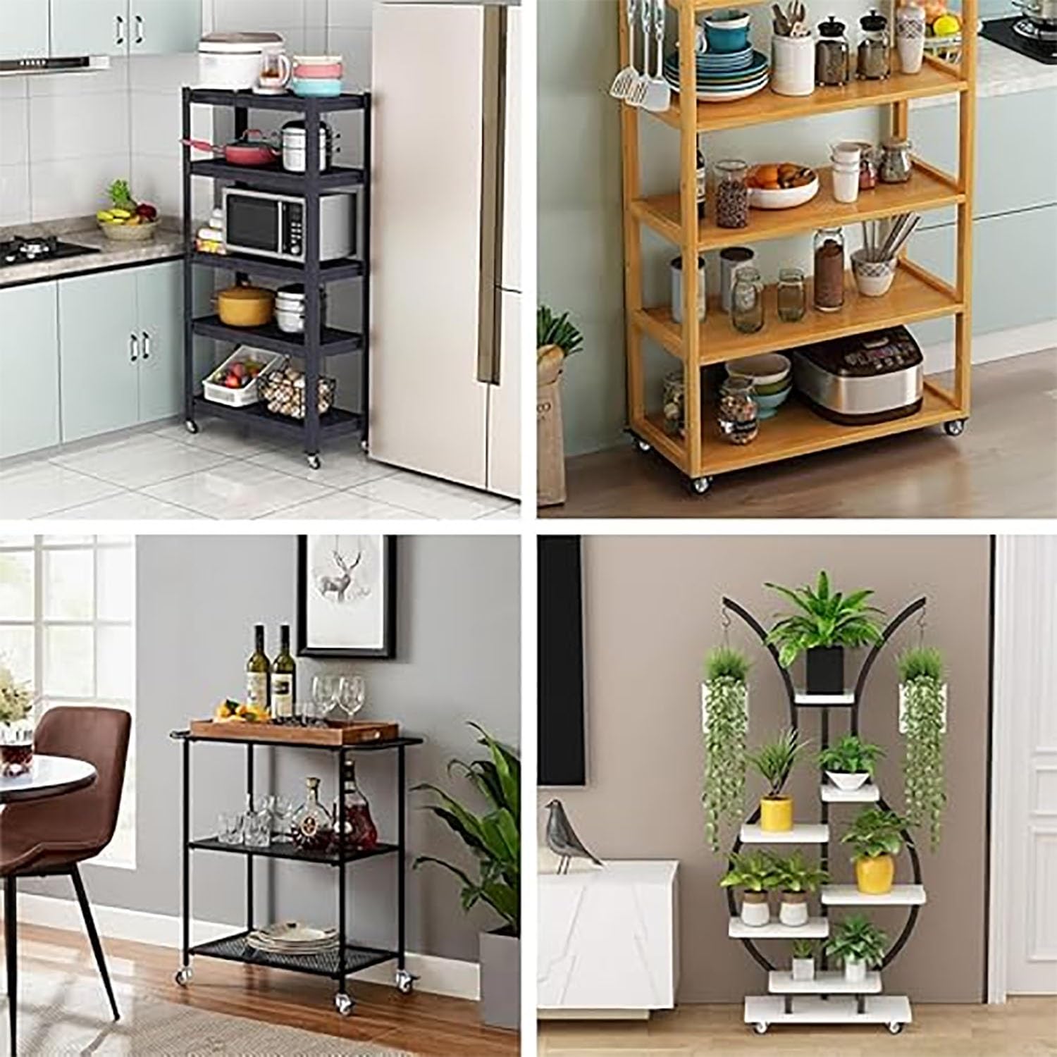 Aenmezen 2インチ 回転 キャスター ブレーキ付き 荷重 135 kg M12*60mm ネジ付き ステム キャスター ミュ