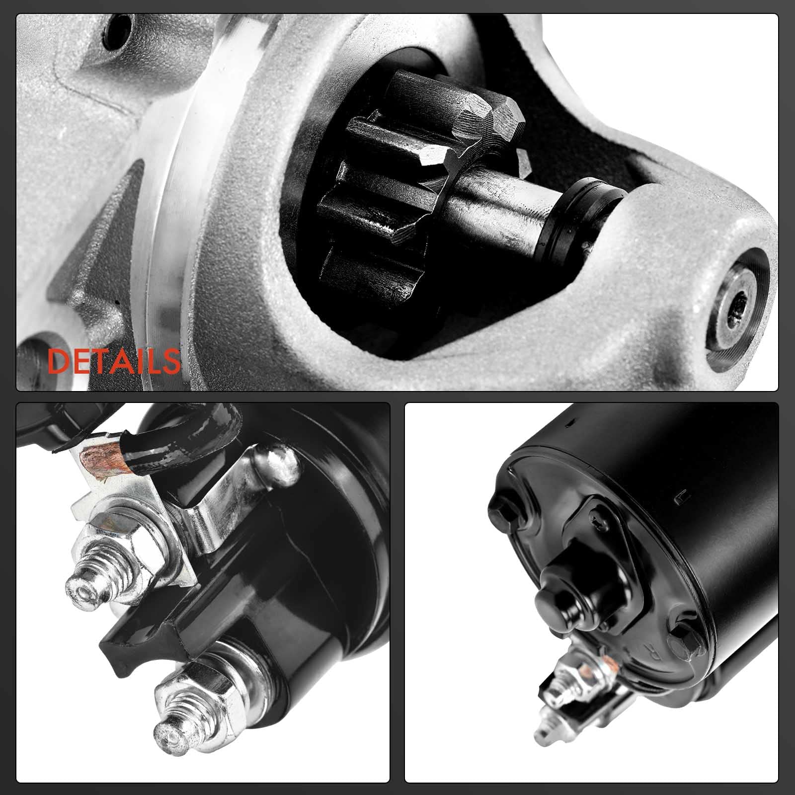Frankberg Démarreur Compatible avec M.i.n.i R50 R53 Cooper One 2001-2006 M.i.n.i Cabriolet R52 Cooper One 2004-2007 Remplacer# 1489994