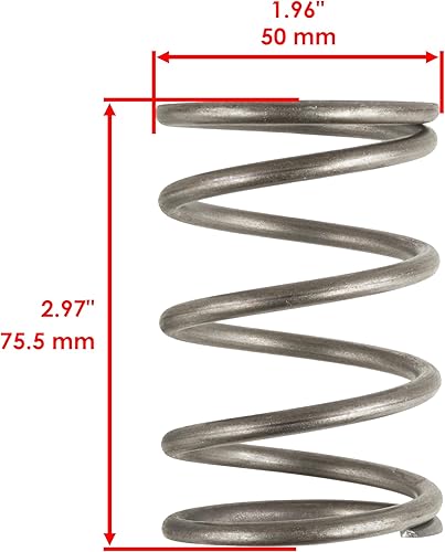 Miniatura 2 de Caltric compatible con muelle de embrague de accionamiento principal Polaris Scrambler 400 2x4 4x4 1996 1997 1998 1999 2000 2001 20027041132