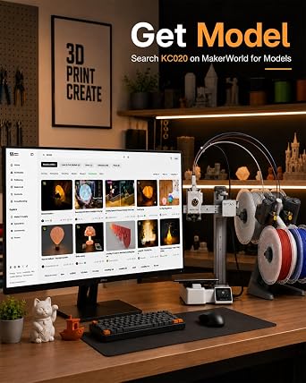 Mini Waterproof RGB LED Tea Lights with Remote Control for Bambu Lab KC020,3D Print Battery Powered LED Light Kit,Small Multicolor LED Flame Tea Light Candle Set for 3D Printing Projects(6 PCS)