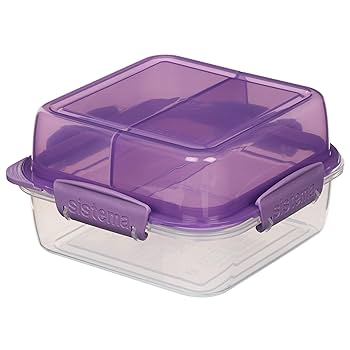 Amazon｜Sistema 収納ボックス アソートカラー 1.24L｜保存容器