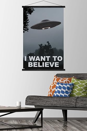 Miniatura 8 de Trends International I Want To Believe Wall Poster with Magnetic Frame