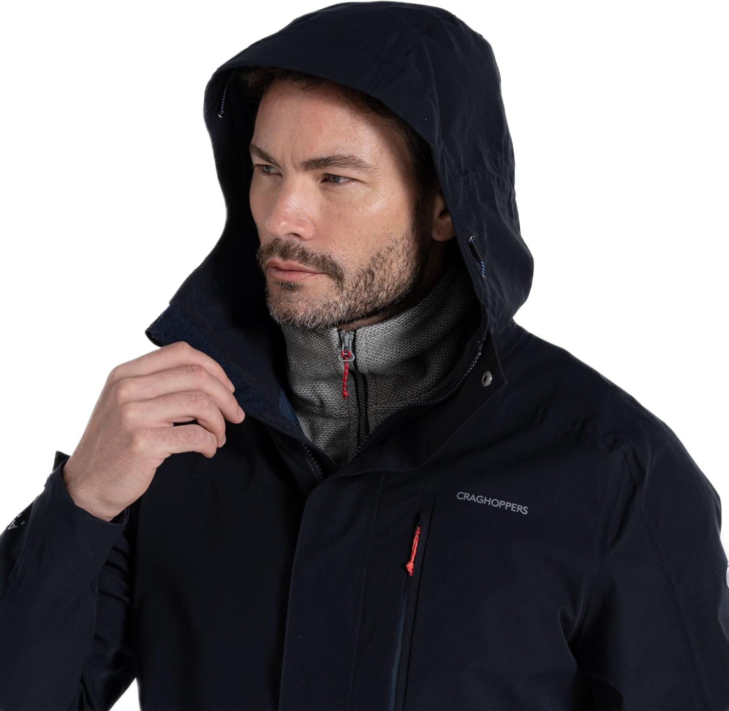 Craghoppers Mens Lorton Waterproof Rain Jacket