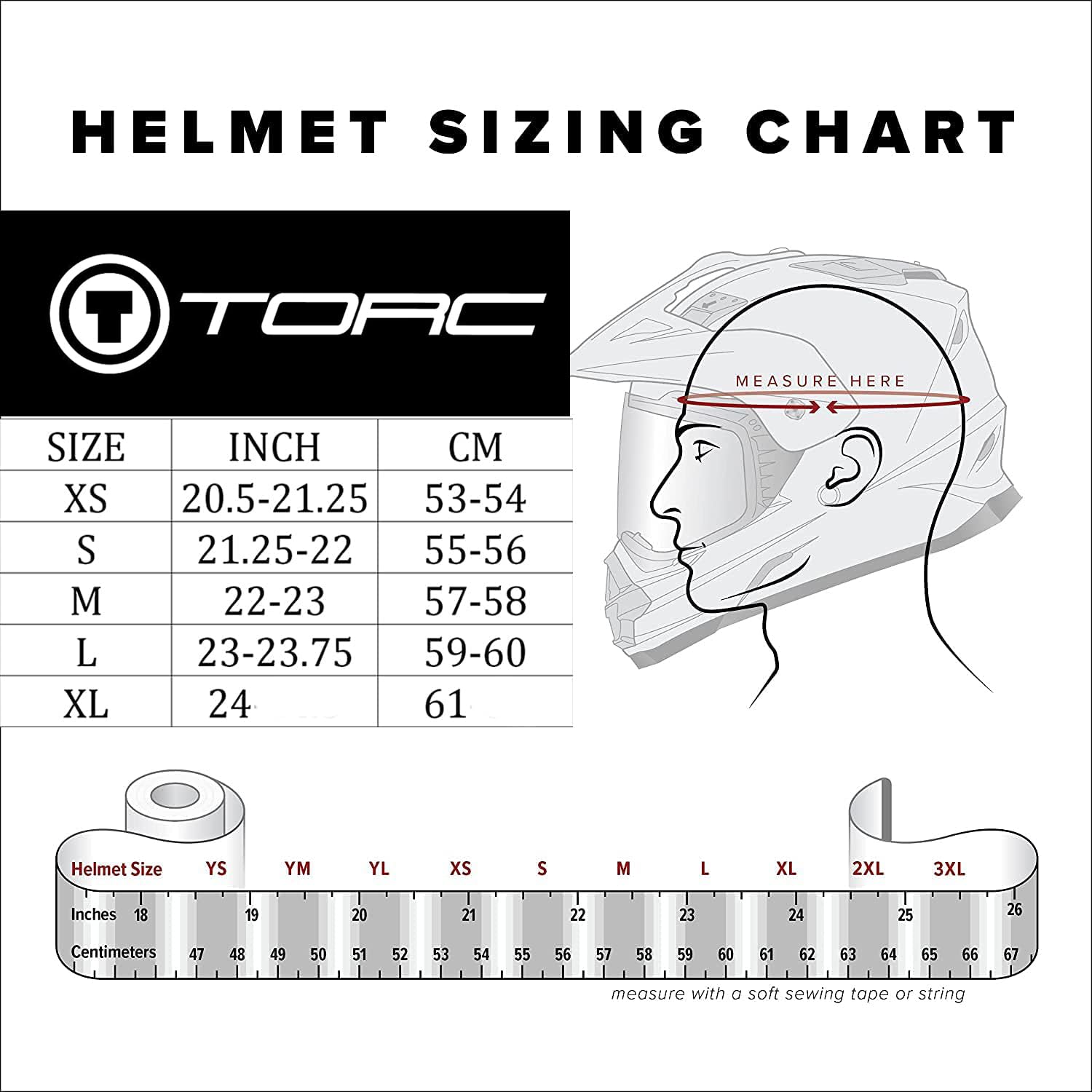 TORC Modular Moto Casco Integral Scooter Casco con Doble Visera ECE22-06 Aprobado