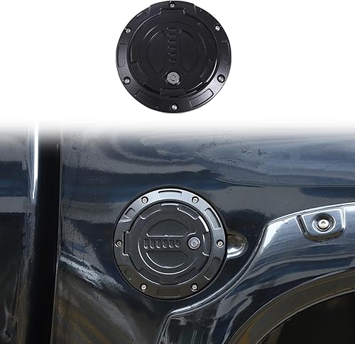 Tapa de repuesto antirrobo para depósito de combustible de automóvil, compatible con Toyot Tundra 2017-2021, tapa de puerta de tanque de gasolina