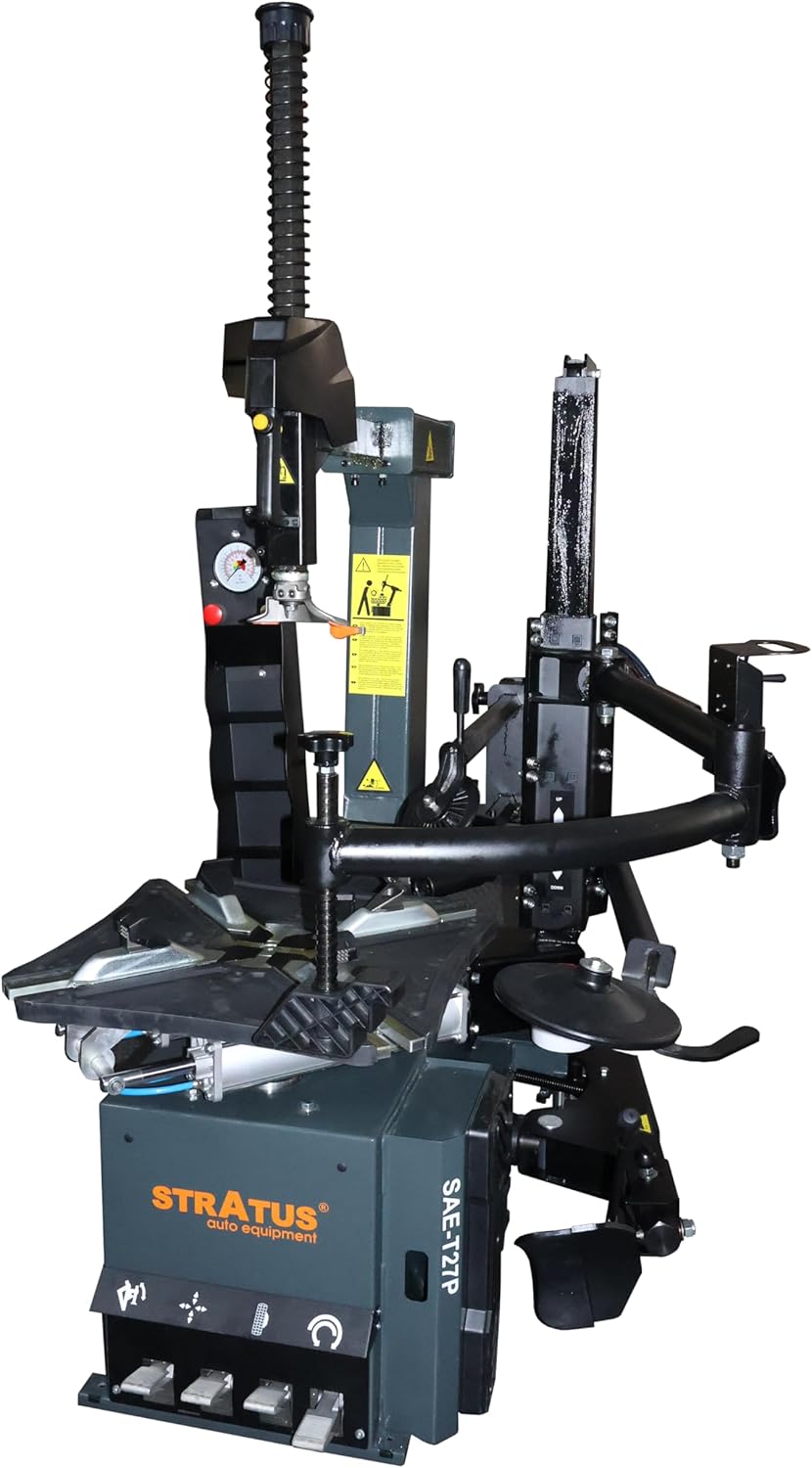 STRATUS Tilt-Back Pneumatic Lever Arm High Power Car Tire Changer SAE-T27P