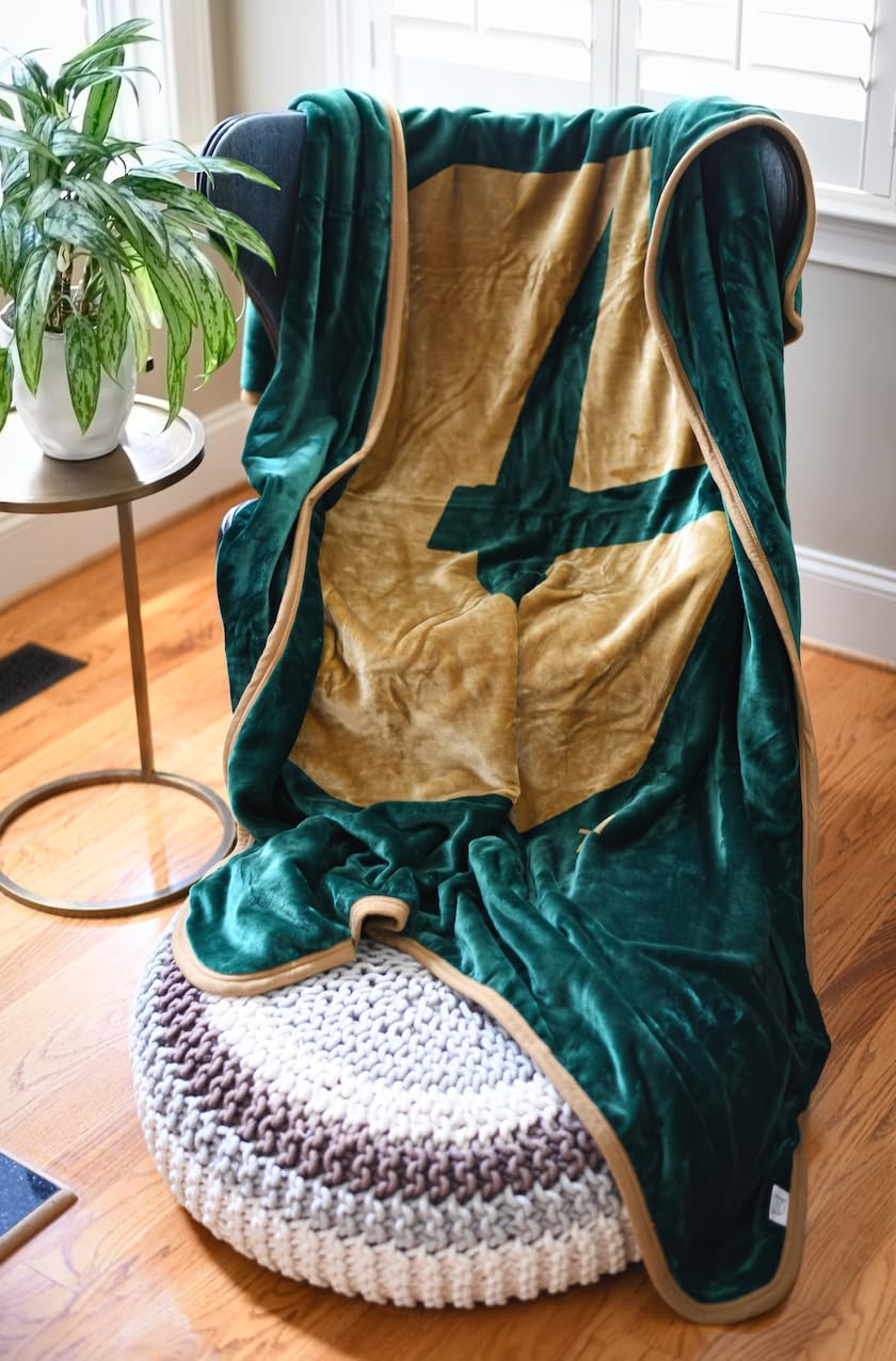 Dormitory 101 UNC Charlotte 49ers Premium Quality Plush Fleece Blanket Throw - X Large 60"X80". Fits Queen or Twin XL Great Gifts!