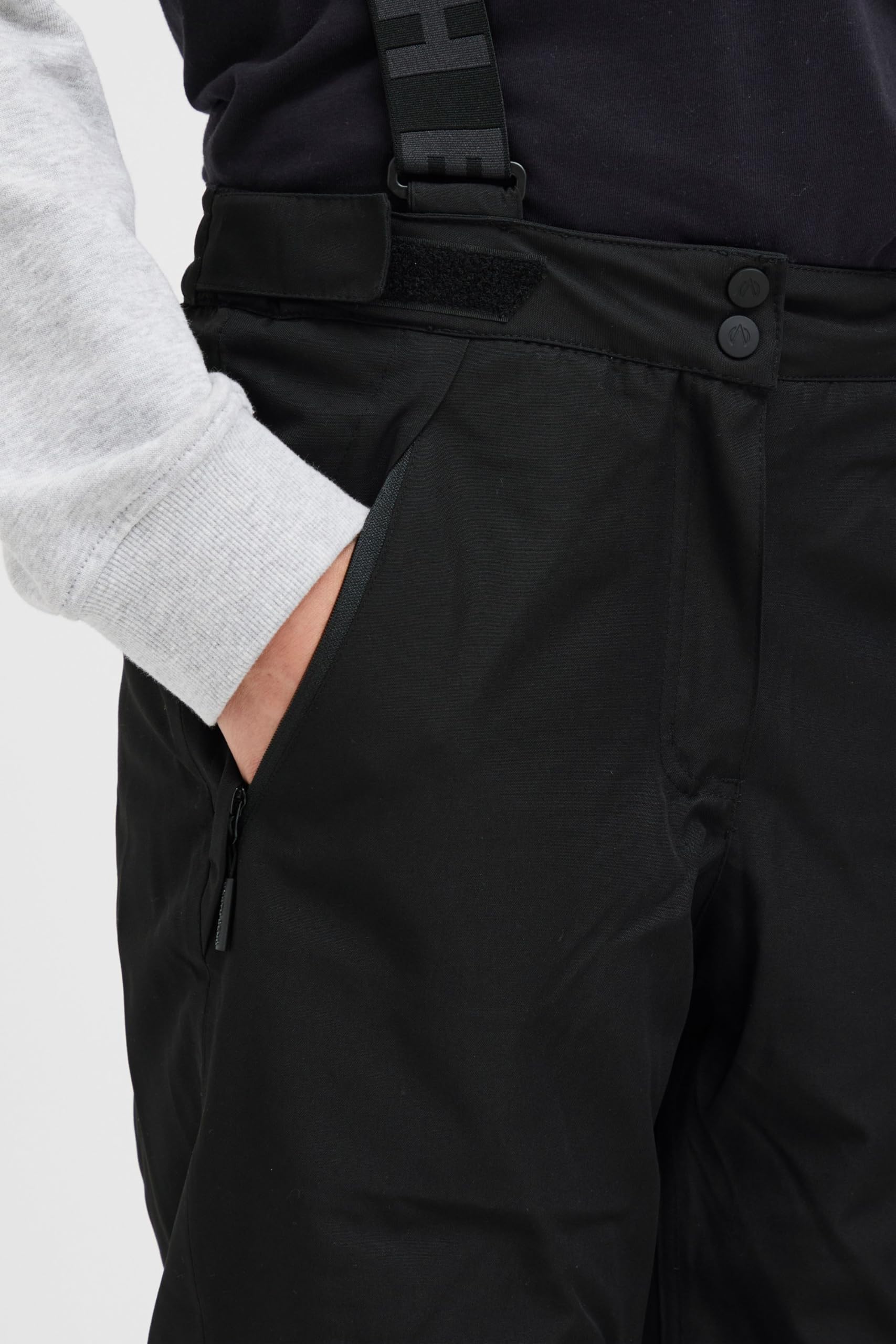 NBHildi Damen Skihose wasserdicht Winddicht atmungsaktiv Schneehose Winterhose mit Wassersäule 10000mm W-PRO Wetterschutzsystem