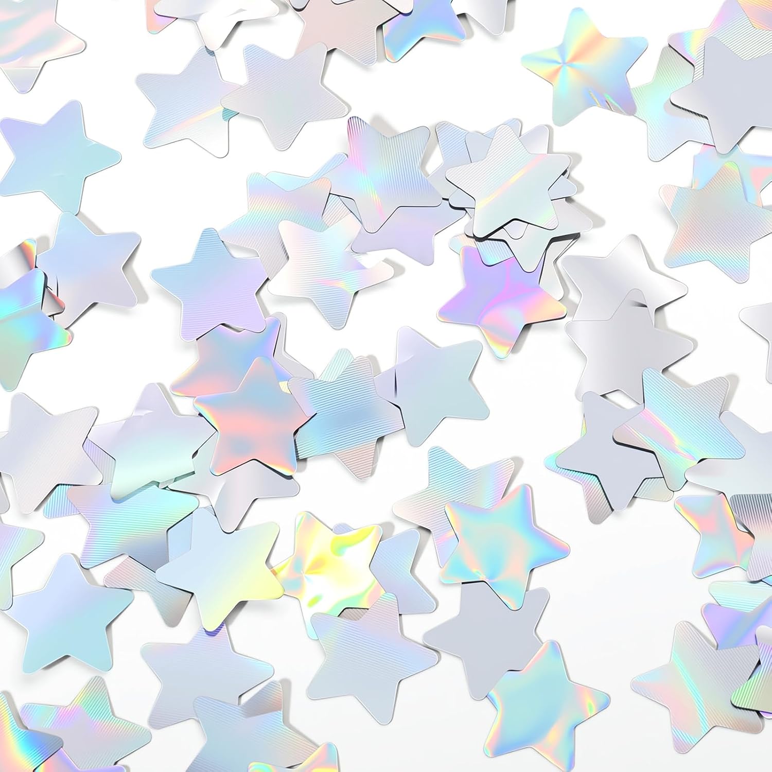 Marspark 10000 Pcs Gold Silver Star Confetti 100g / 3.5 oz Table Confetti