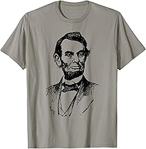 Abraham Lincoln Presidential Portrait Vintage Abe Historical T-Shirt