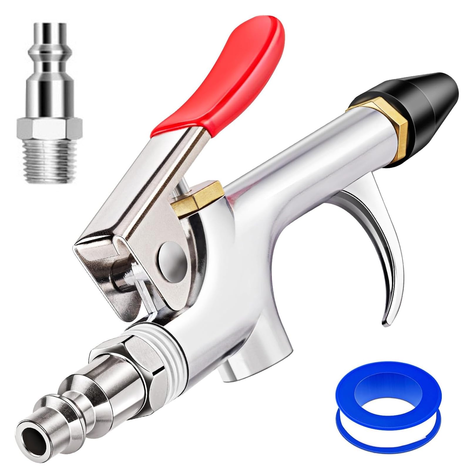 Industrial Air Dusters Ergonomic Handle Highly Pressure Airflows Pneumatic Blower for Workshop Equipment Maintenance Pneumatic Blow
