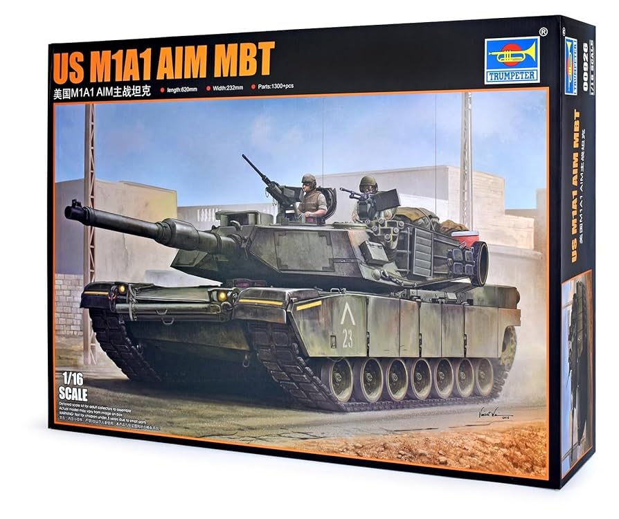 Amazon | トランペッター 1/16 アメリカ海兵隊 M1A1 AIM