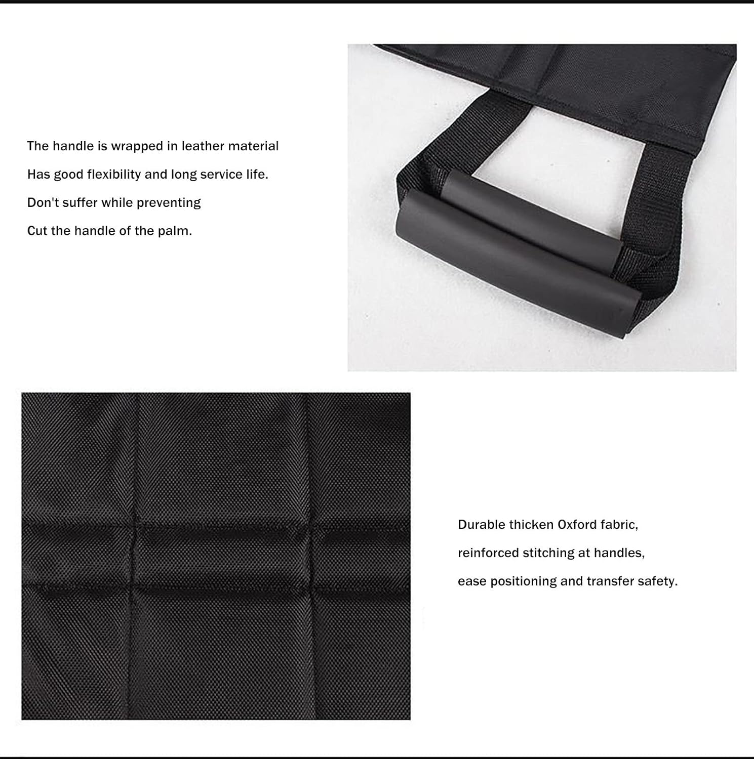 Medical Transfer Slide Sheets, 4-Handle Patient Lift Sling for Elderly, Reusable Positioning Pad, Easy Transfer Board for Safe Mobility (Color: B) (B)