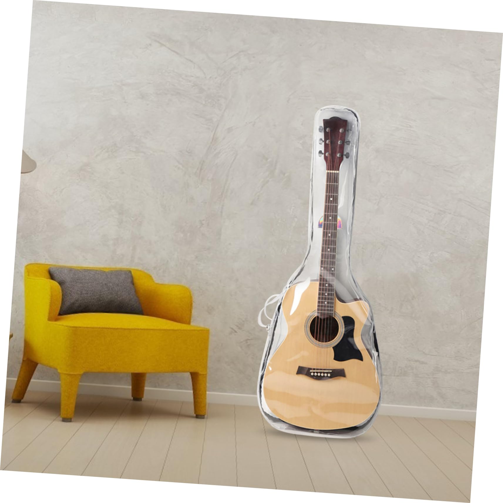 Toyvian 1 Szt Przezroczysta Torba Na Gitarę Wygodna Torba Na Gitarę Wodoodporny Plecak Podróżny Torba Organizator Na Torebkę Plecak Na Komputer Pokrowiec Na Gitarę Klasyczną Przenośny