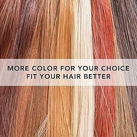 SEIKEA 28 Inch Clip in Ponytail Extension Wrap Around Long Straight Pony Tail Hair Synthetic Hairpiece for Women Color Medium Brown with Golden Brown Highlights