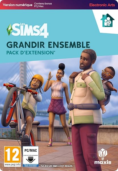 The Sims 4 Grandir ensemble (EP13) PCWin | Téléchargement code EA App - Origin | Jeu Vidéo | Français Standard | Téléchargement PC - Code Origin - 1