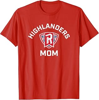 Radford University Highlanders Arched Mom T-Shirt