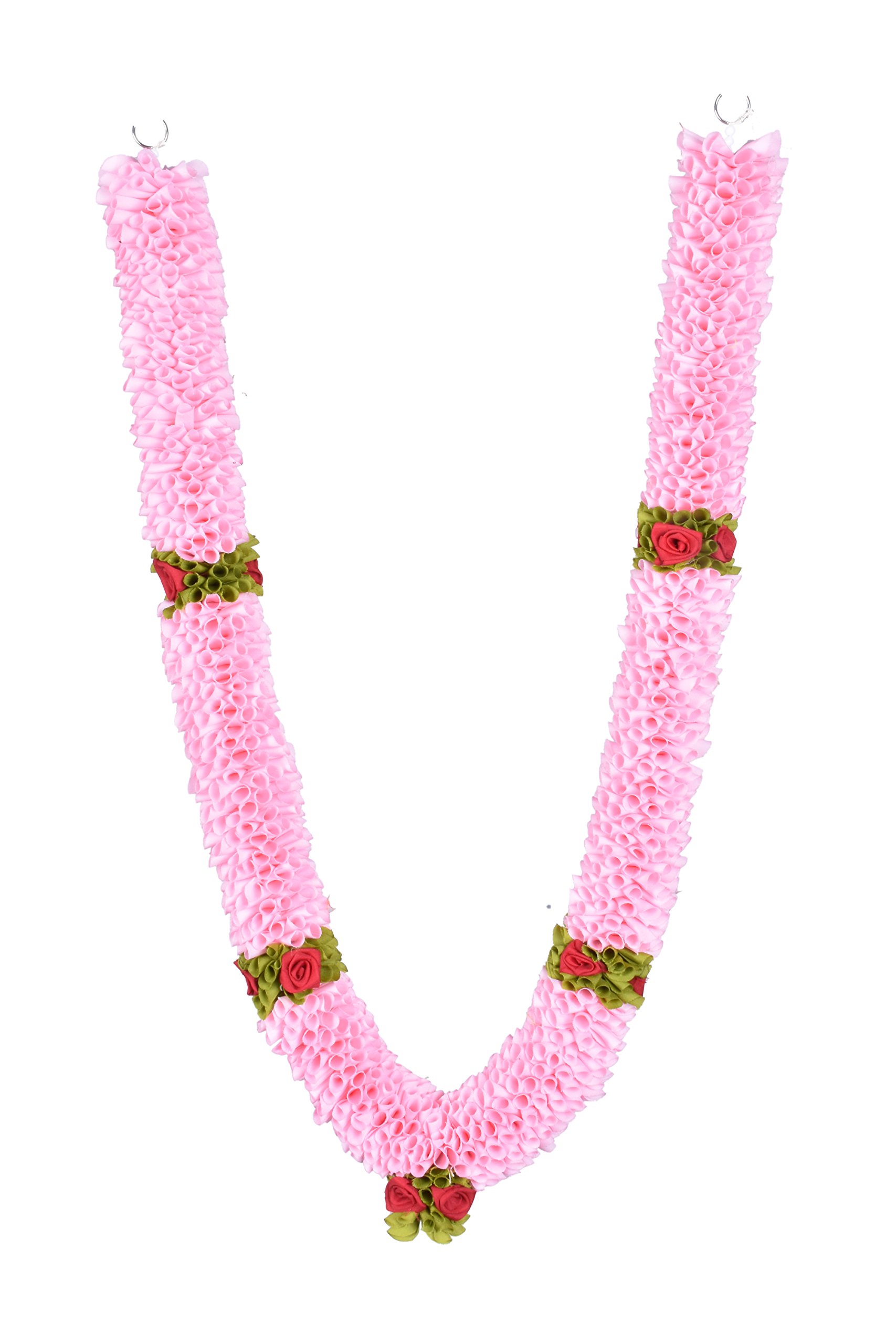 Daedal Crafters Artificial Chintamani Flower Garland for Pooja Mandir Decoration, Haar Mala for God Idols & Photo Frame, Photo Frames of Loved Ones & Pitra (40 inch)