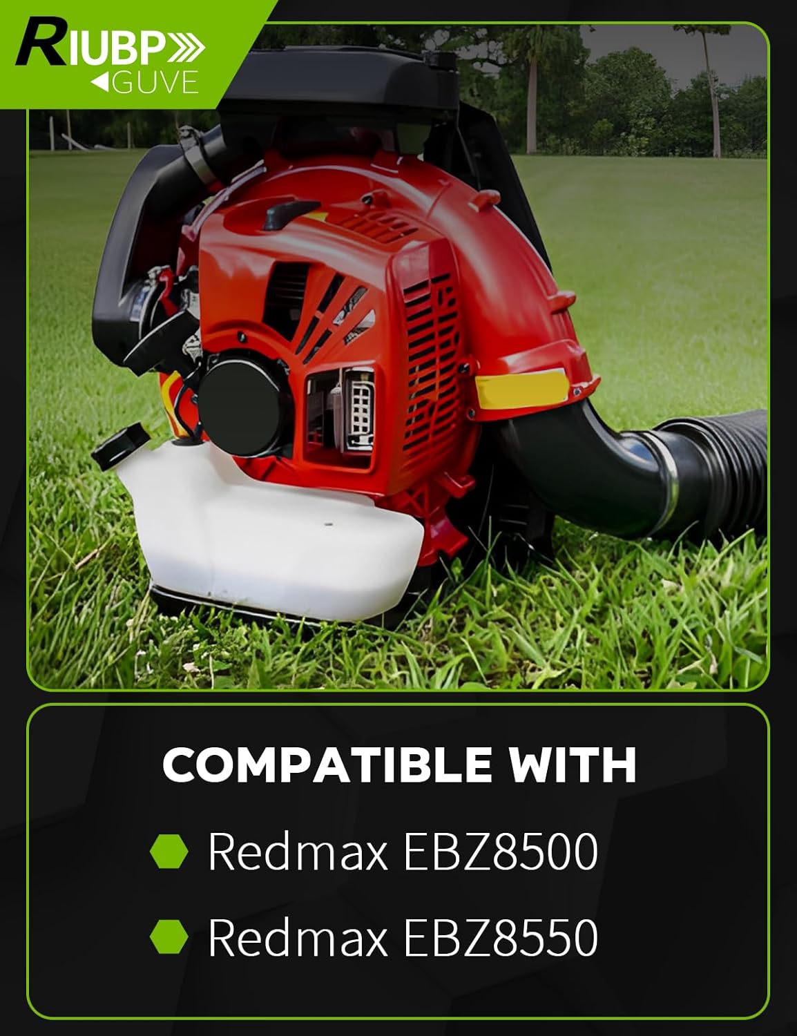 Blower Filter Cover Fit for Redmax EBZ8500 EBZ8550 Replace 576575001 with Air Filter Leaf Blower Replacement Parts Kit Cover Assembly