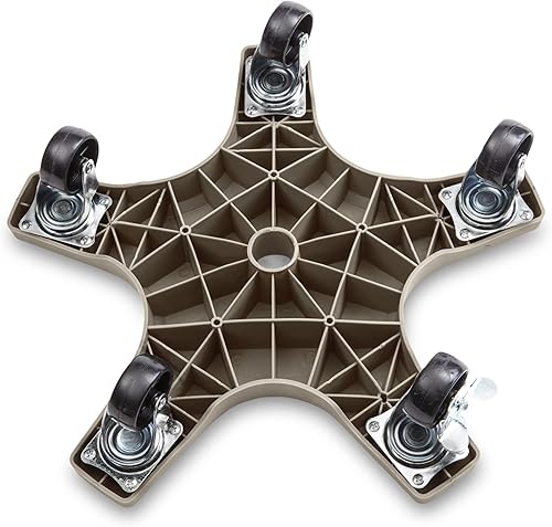 Miniatura 3 de Bosmere Soporte para Plantas de 16 pulgadas - Soporte Rodante para Plantas de Servicio Pesado con Ruedas con Seguro, Capacidad de 500 libras -