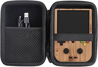 WAIYUCN Hard EVA Carrying Case Compatible with RG405V Retro Handheld Game Console Case. (black)