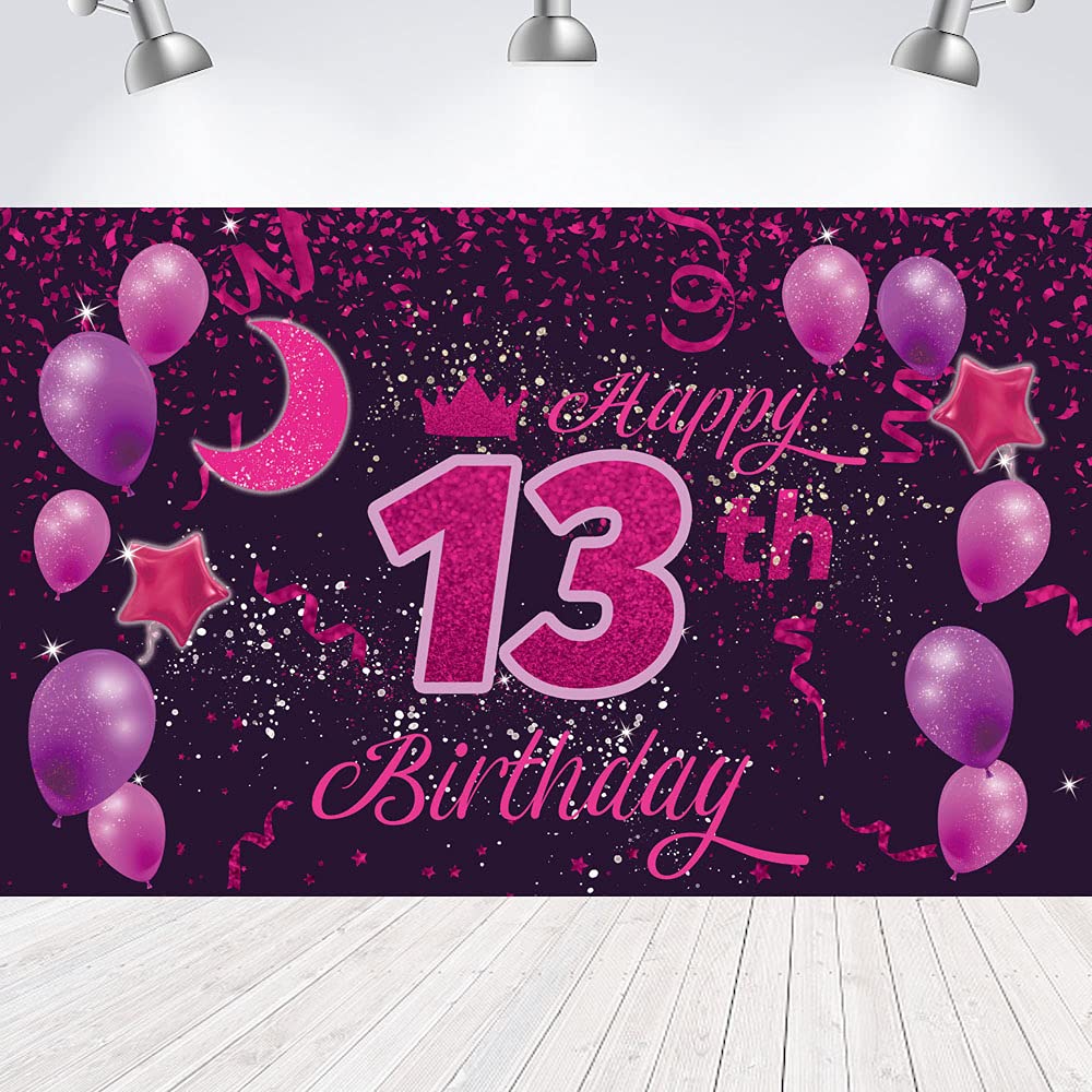 Decorazioni Compleanno,Compleanno Poster in Tessuto Sfondo,Compleanno