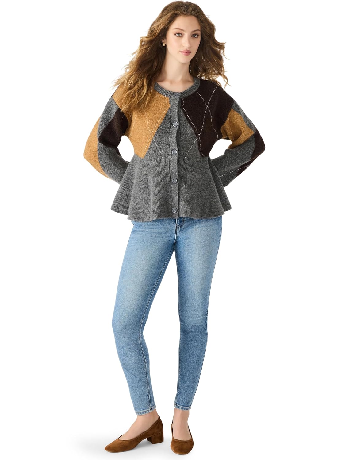 Steve Madden Womens Lillie Cardigan