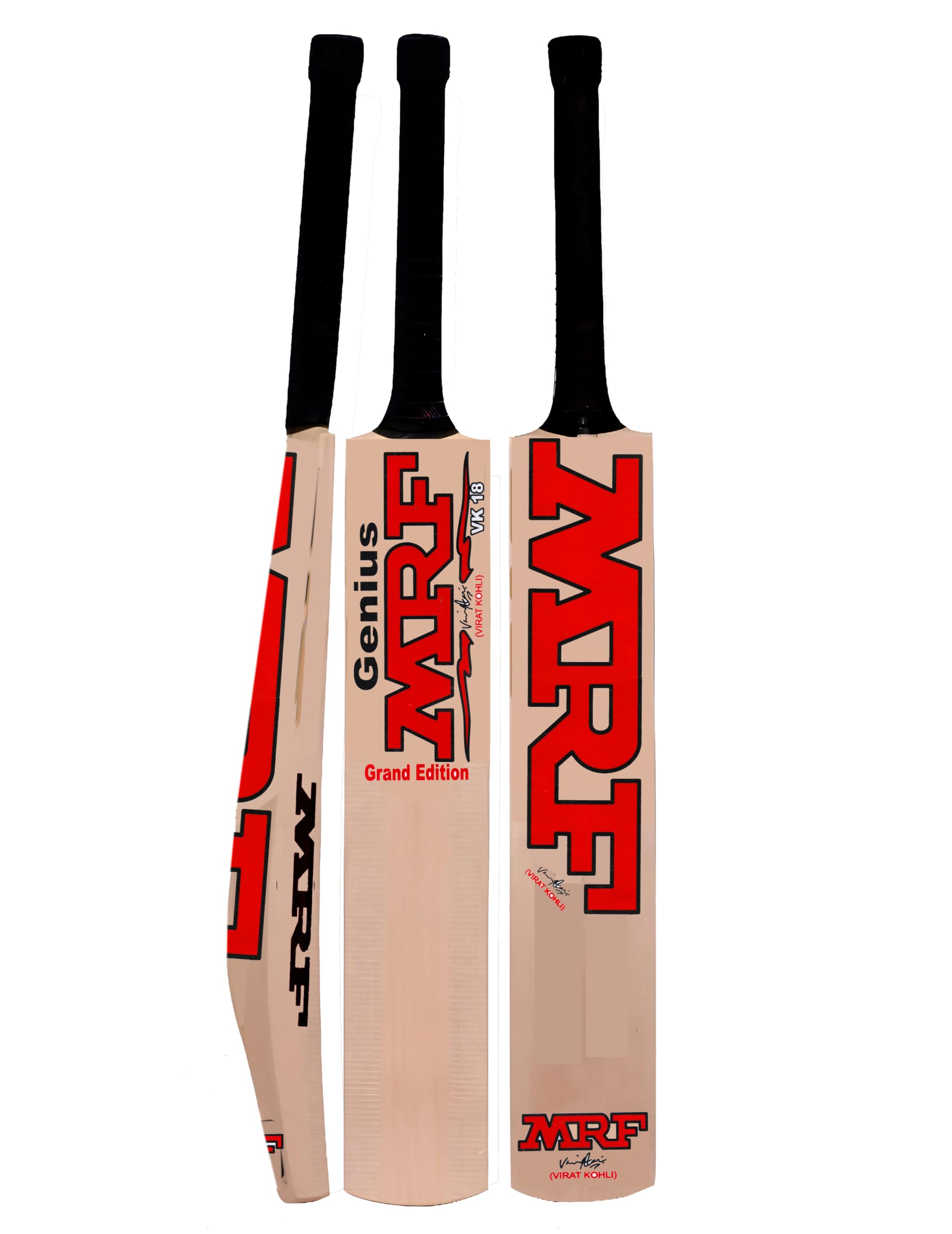 Full Size Popular Cricket Bat for All Hard and Soft Tennis Bat Cricket Bat (Men|Women) Multicolor (NEW Red)-image-45