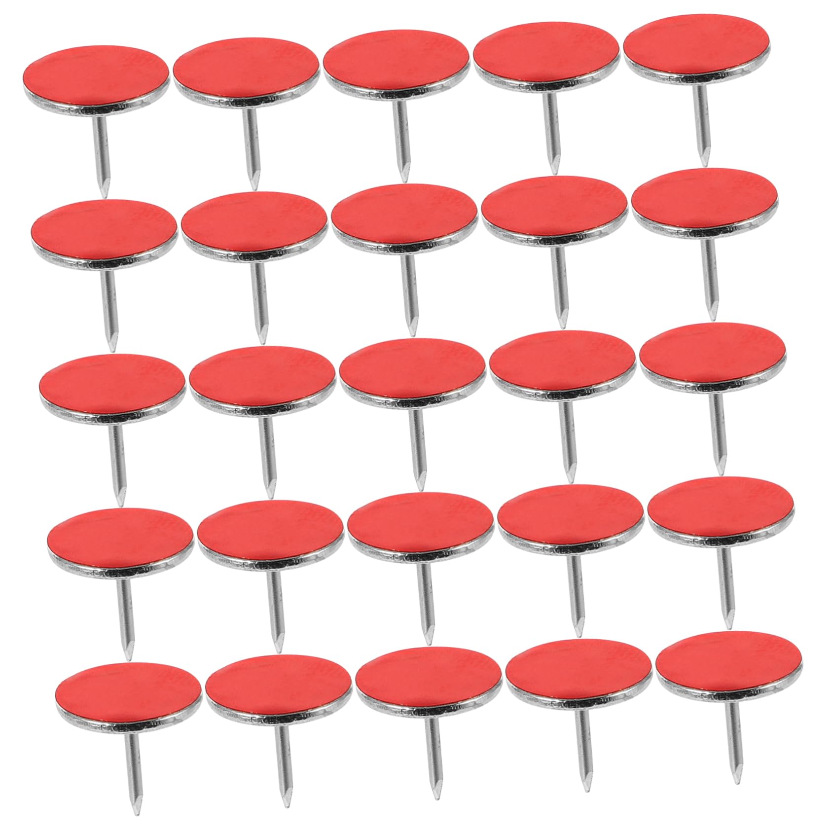 balacoo Enhanced Night Visibility 50 Reflective Push Pins for Outdoor Activities Trail Marking and Hunting