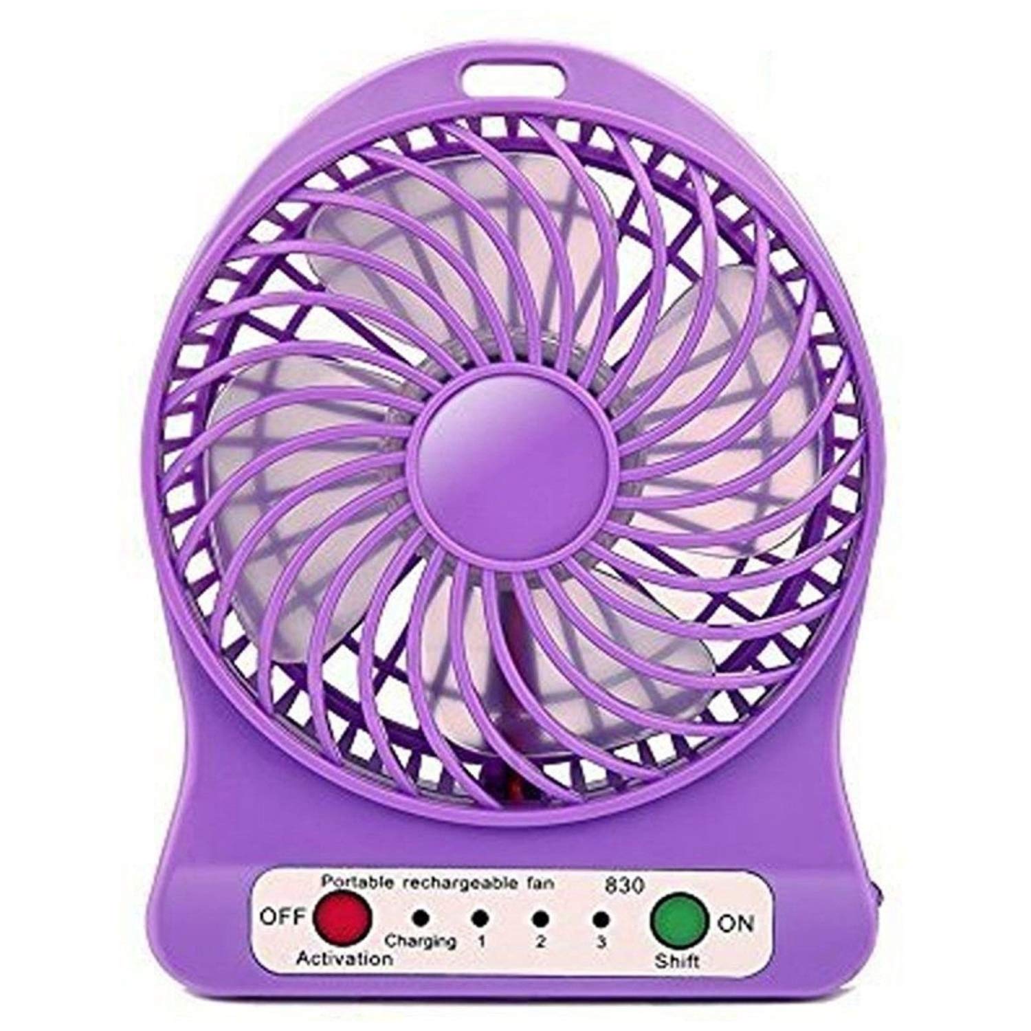 Lamra Multi Functional Rechargeable Battery Portable Mini USB Fan