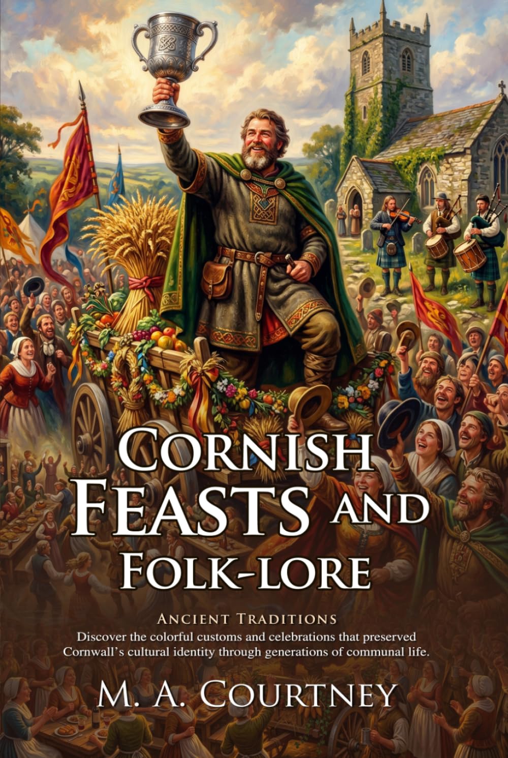 Cornish Feasts and Folk-lore: Ancient Myths and Legends of Cornwall: Seasonal Rites - Fully Illustrated Edition with Author Biography and Commentary