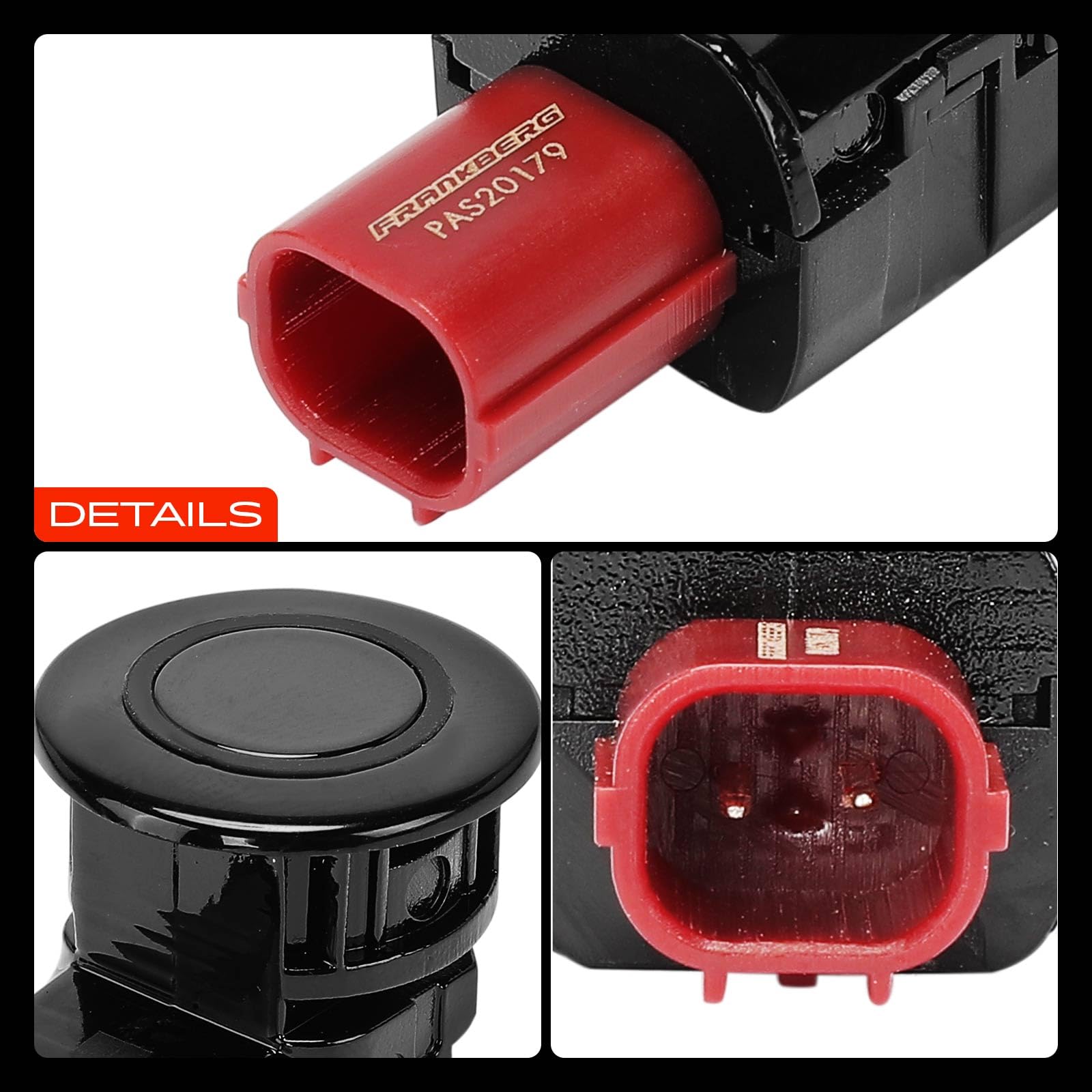 Frankberg 4 sensori di parcheggio anteriori e posteriori 39680SHJA61 | Compatibile con: CR-V III RE