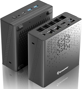 ADREAMER Ariebox20 Mini PC, AMD R9 7940HS 8C/16T, 3.85.2GHz 16GB DDR5 RAM 1TB PCIe 4.0 SSD Mini Desktop Computer, 4K Dual Display/USB/WiFi/BT/RJ45 Ethernet for Home/Office.