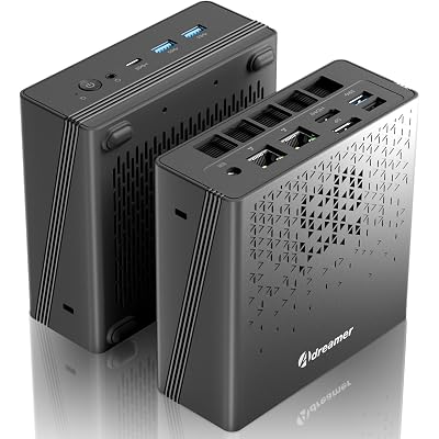 ADREAMER Ariebox20 Mini PC, AMD R9 7940HS (8C/16T, 3.8~5.2GHz) 16GB DDR5 RAM 512GB PCIe 4.0 SSD Mini Desktop Computer, 4K Dual Display/USB/WiFi/BT/RJ45 Ethernet for Home/Office.