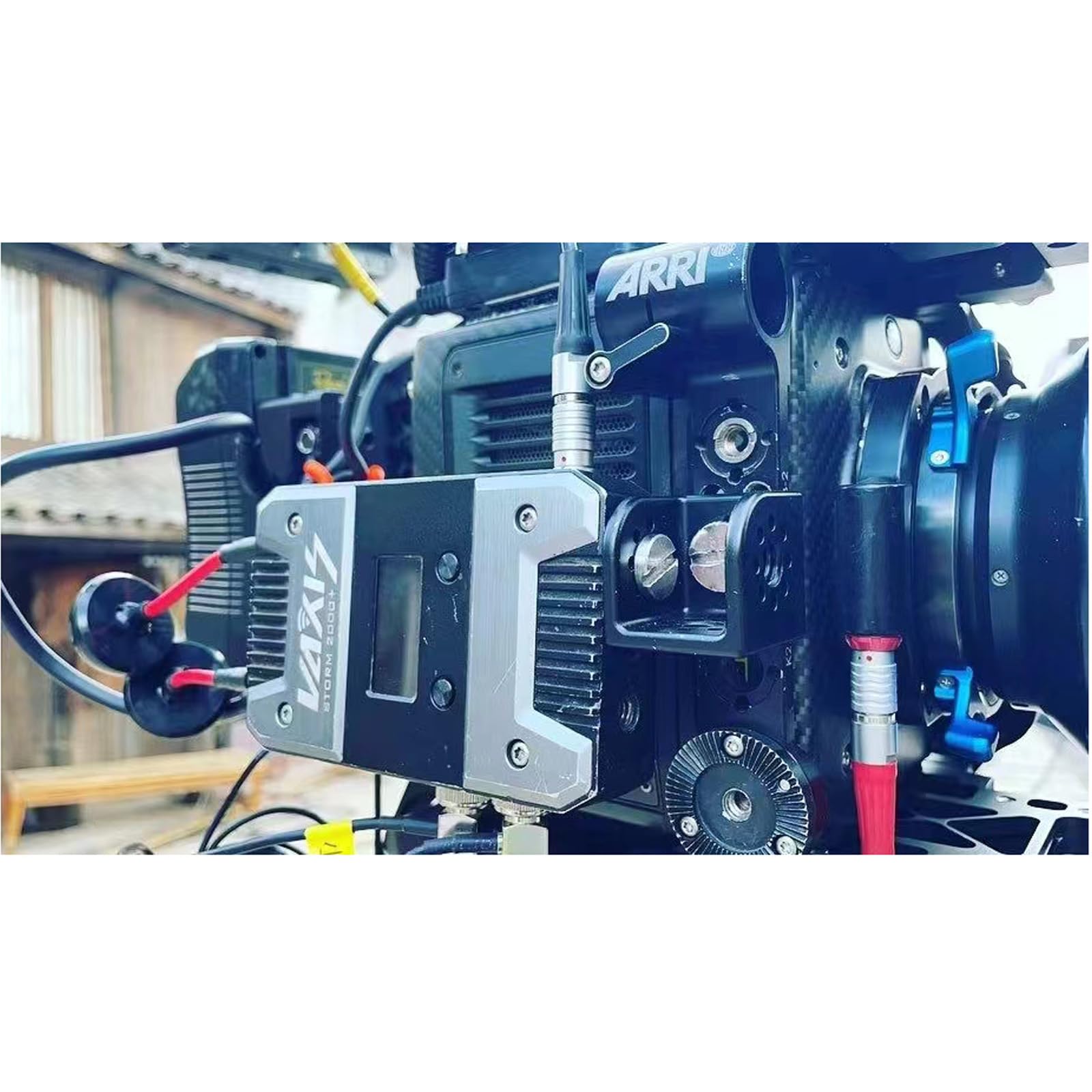 HangTon Bloc 3/8" Filetage Support Verrouillage Montage Adaptateur pour ARRI Sony RED Caméra Objectif Moteur Teradek Sans Fil Noir