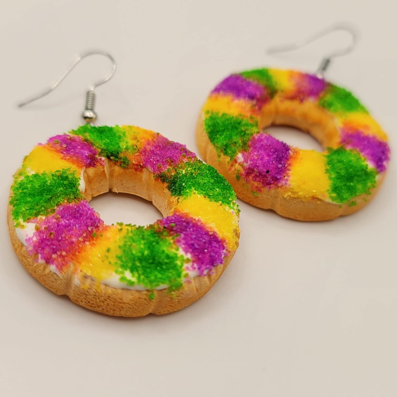 King Cake Earrings