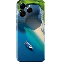 TECNO Tecno Spark 40 4G ile Uyumlu Tulum Temal  Desenli Darbe Emici Silikon K l f,  ok Renkli