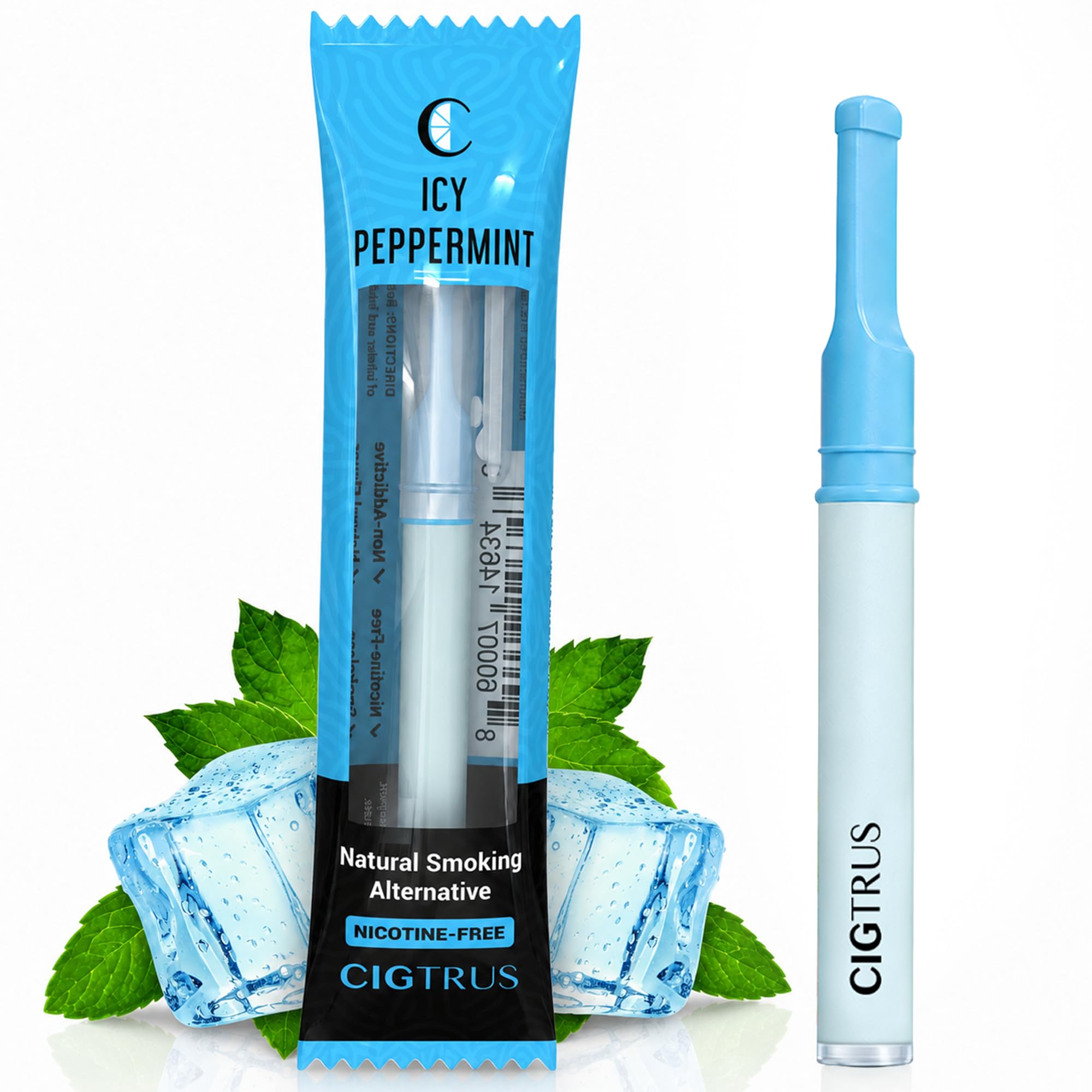 fake cigarette inhaler NICORETTE Smoking Cessation free alternative you can use anytime Cigtrus Natural Nicotine-Free & Tobacco-Free