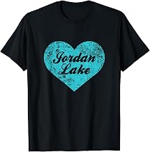 I Love Jordan Lake Shirt, North Carolina Camping Gift