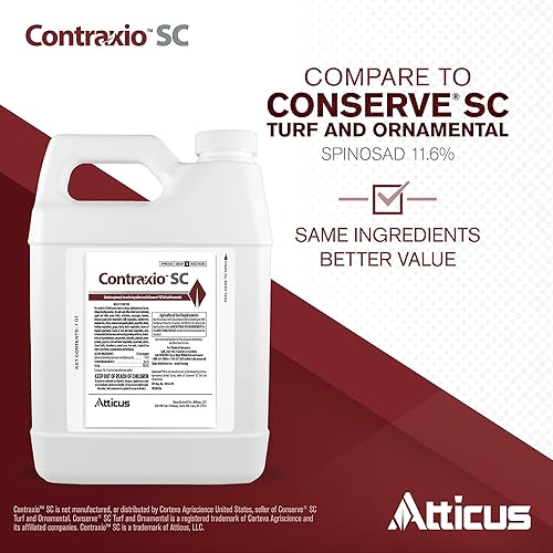 Miniatura 2 de Atticus Insecticida Contraxio SC con Spinosad (32 oz) Control natural de plagas para césped, paisajes y jardines