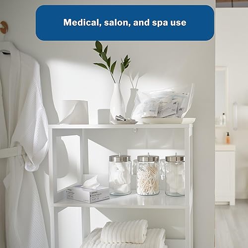 Miniatura 5 de McKesson Dispensador de alcohol con impresión, polietileno con tapa de bloqueo, translúcido, 9 onzas, 4 3/4 pulgadas x 2 1/2 pulgadas, 1 unidad