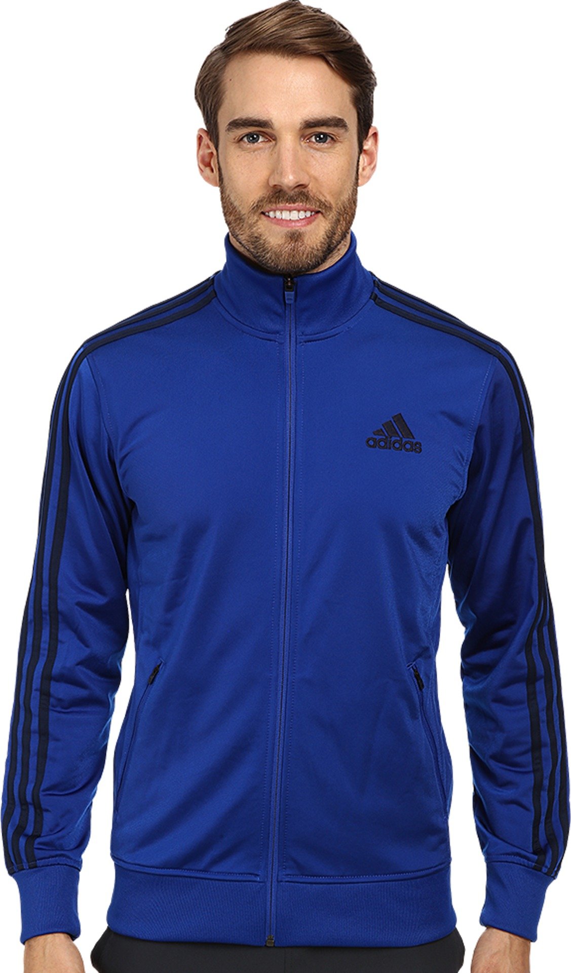 adidas trefoil jacket collegiate royal