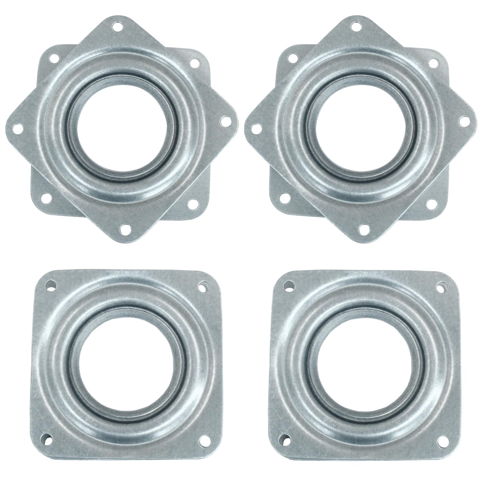 Zorveiio 3" Lazy Susans - 2 Pack Rotating Turntables -7