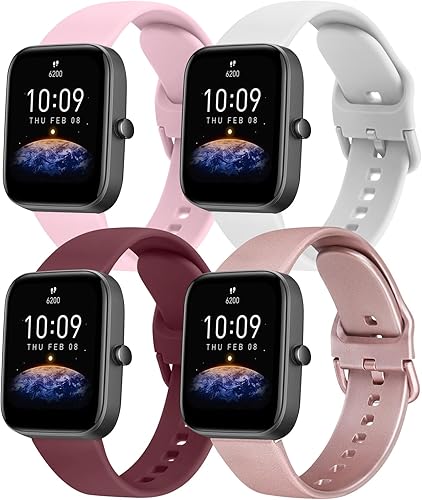 Miniatura 8 de Meliya Correas compatibles con Amazfit GTSGTS 2GTS 3GTS 2eGTS 2 miniGTS 4 miniGTS 4GTR mini, correas de repuesto de silicona de 0.787 pulgadas para